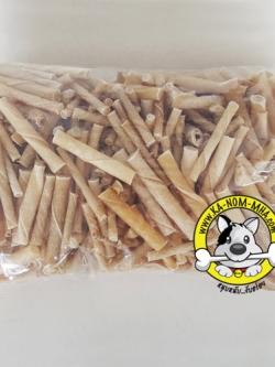 สุดประหยัด...แท่งหนังเกลียว ขัดฟัน คละไซส์ 2-4 นิ้ว 1 kg