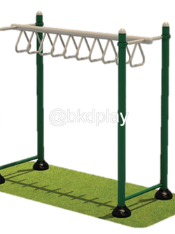 บาร์โหนเหนือศรีษะ เครื่องเล่นสนาม กลางแจ้ง เหล็ก, สนามเด็กเล่น ,OutdoorPlayground, เครื่องเล่น สพฐ. โรงเรียน ศูนย์เด็กเล็ก