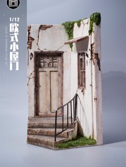 [สั่งจอง]mmmtoys M2212 1/12 : European style cabin door