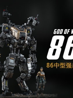 [สั่งจอง]JOYTOY （JTDS002）1/25 Ares 86 heavy attack machine armour medium. Silver black version
