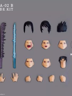 [พร้อมส่ง] Arthurtoys ninja (เฉพาะไอเทมเสริม ไม่รวมบอดี้) - 02B