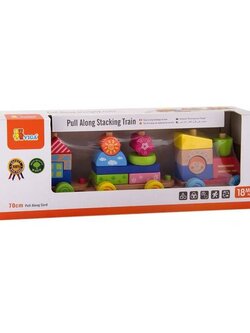 บล็อกไม้ออกแบบรถไฟ ของเล่นไม้, ของเล่นเสริมพัฒนาการ, ของเล่นเด็กอนุบาล, สื่อการสอนเด็กอนุบาล พร้อมส่ง