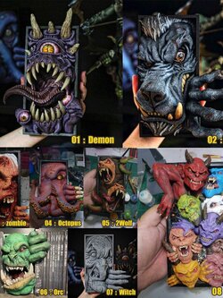 [สั่งจอง]พร้อพฉาก3D Evil & Monster