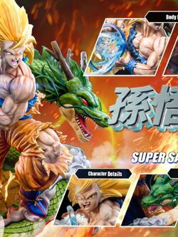 [สั่งจอง]Monster Studio Super Saiyan 3 1/6 scale - Son Goku