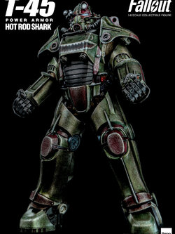 [สั่งจอง]threeZero x Fall out 1/6 : T‐45 Hot Rod Shark Armor Pack