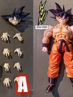 [สั่งจอง] Wow SuperAction Studio 1/12 : Goku kaioken 3.0