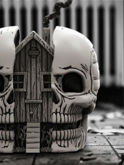 [สั่งจอง] SIDESHOW NEOMLEI'S Mighty Jaxx Mighty Jaxx 6" Skull House