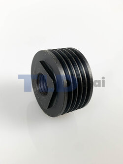 มู่เล่ข้างเพลากบไฟฟ้า 3" (มู่เล่ย์) Makita มากีต้า รุ่น 1100 (มู่เล่ชิ้นนี้ ใช้สำหรับใส่ข้างเพลาเท่านั้น)