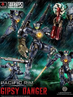 [สั่งจอง] Sentinel Flame Toys Kuro kara kuri Pacific Rim - Gipsy Danger (21Cm) Normal Ver.