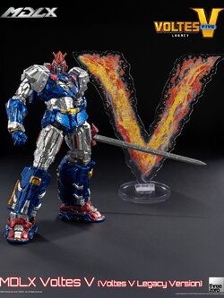 [สั่งจอง]Threezero 3Z06660A0 : MDLX - Voltes V (Voltes V Legacy Version)