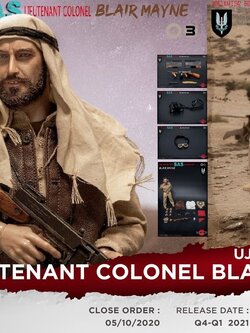 [สั่งจอง]UJINDOU UD9003 1/6 : WWII 1942 BRITISH SAS - LIEUTENANT COLONEL BLAIR MAYNE