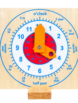นาฬิกาตั้งโต๊ะ(ภาษาอังกฤษ), นาฬิกาสื่อการสอน,ของเล่นเสริมพัฒนาการ, ของเล่น, สื่อการสอนปฐมวัย