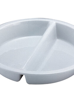 ถาดอาหารเซรามิคทรงกลม ขนาดไซส์ 1/2