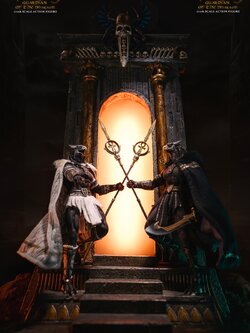 [พร้อมส่ง] TBLeague 1/12 : Horus Guardian of Pharaoh- Golden มีให้เลือก 3 แบบ