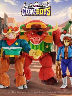 [สั่งจอง] NACELLE Toys 1/12 : Wild West C.O.W.-Boys of Moo Mesa