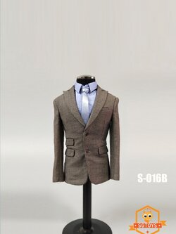 [สั่งจอง]SGTOYS S016 1/6 men's narrow shoulder suit