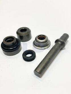 ชุดแกนกระแทก ชุดถ้วยกระแทก สว่านโรตารี่ Bosch (เครื่องปลอม) รุ่น GBH2-26DFR, 2-26 (แกนเฟืองจะมีลักษณะตรง) แกนยาว ชุดถ้วยกระแทก) อะไหล่สว่าน