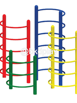 บาร์ปีนป่าย 3 แฉก เครื่องเล่นสนาม กลางแจ้ง เหล็ก ,บาร์โหน ตั้งพื้น ,ปีนป่าย, บาร์ปีนป่าย 3 แถวของเล่น สั่งทำ 10-20 วัน