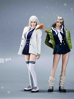 [สั่งจอง]VSTOYS 21XG69 1/6 : Winter girl Headsculpt+ JK Suit (Without Plastic Body)