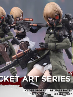 [สั่งจอง] LYNXPULSE PA001 1/12 : Pocket Art Series - Emilia