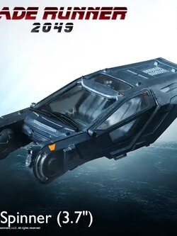 [สั่งจอง]Threezero 3Z06880W0 : Blade Runner 2049 - K’s Spinner (3.7″)