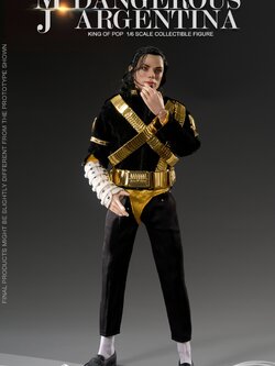 [สั่งจอง]VFTOYS+King of Figure VF-012 1/6 : MJ DANGEROUS ARGENTINA