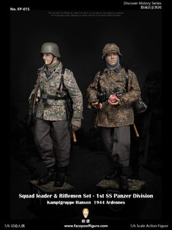 [สั่งจอง] Facepoolfigure 1/6 : 1st SS Panzer Division