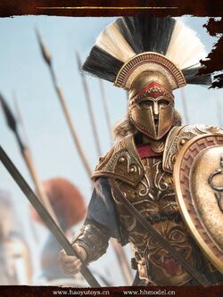 [สั่งจอง]HHMODEL x HAOYUTOYS HH18047 1/6 : Imperial Army-Greek Infantry Gold Edition
