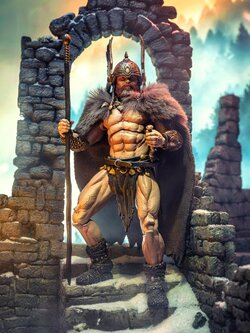 [พร้อมส่ง] FRAZETTA GIRLS 1/12 : Norseman