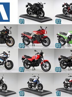 [สั่งจอง]AOSHIMA 1/12 : DIECAST MOTORCYCLE