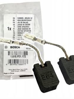 แปรงถ่าน (แท้) Bosch บอช หินเจียร รุ่น GWS12-125 S (1619P21172) (อะไหล่แท้100%)