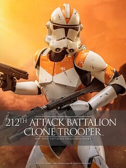 [สั่งจอง] Hot Toys 1/6 : Revenge of the Sith - 212th Attack Battalion Clone Trooper