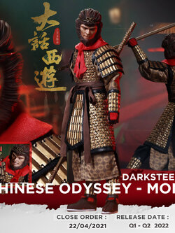 [สั่งจอง]DarkSteel Toys DSA-003 1/6 : A Chinese Odyssey -Zhi Zunbao (Monkey King)