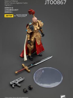 [พร้อมส่ง] Joy toy 1/18 - JT00867 : White Falcons Vigilator Cadre Vigilator 1