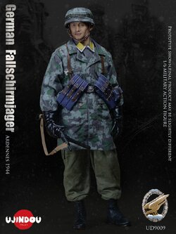 [สั่งจอง]UJINDOU UD9009 1/6 : World War II - German Paratrooper Ardennes 1944
