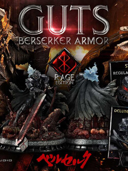 [สั่งจอง]Prime 1 Studio UPMBR-18DX: Guts Berserker Armor Rage Edition [Deluxe Version]