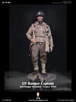 [สั่งจอง] Facepoolfigure FP001 US Ranger Captain France 1944 1/6