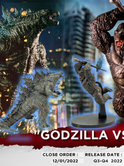 [สั่งจอง]HIYA : Stylist series "Godzilla vs. Kong"