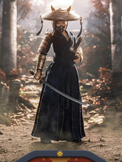 [พร้อมส่ง] BROTOYS LR005 1/12 : female samurai