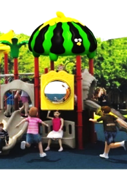 เครื่องเล่นสนามกลางแจ้ง ในร่ม, ชุด กระดานลื่นแตงโม ,ครุภัณฑ์สนามเด็กเล่น,งบ.สพฐ,โครงการโรงเรียนประชารัฐ, playground,สไลเดอร์,ของเล่นเสริมพัฒนาการ,เครื่องเล่นสนาม, สนามเด็กเล่น