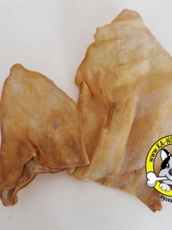 หูวัวแท้อบแห้ง เพื่อการกัดแทะ 500g