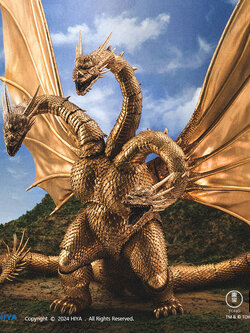 [พร้อมส่ง] Hiya toys - EBG0280 : King Ghidorah (1991)