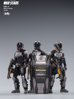 [สั่งจอง] JOYTOY JT0074 1/18 WAR STARS BLACK HAWK TEAM