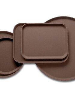 ถาดกันลื่นพลาสติคทรงวงรี มี 2 ขนาด