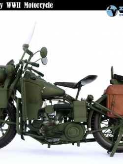 [สั่งจอง]ZY Toys ZY-8038 1/6 US Army WWII Motorcycle