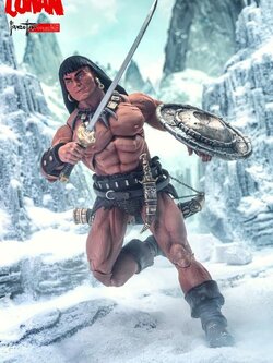 [สั่งจอง]FRAZETTA GIRLS 1/12 : Conan the Barbarian (17cm)