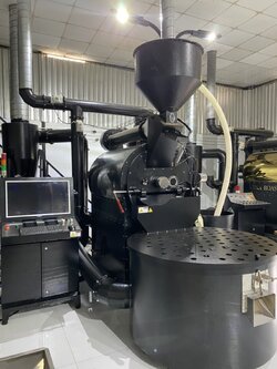 Coffee roaster 60 kg.