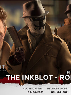 [สั่งจอง]Filix Toys FX002 1/12 : THE INKBLOT - RORSCHACH