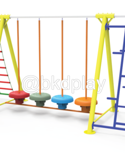 บาร์ปีนป่ายผสม เครื่องเล่นสนาม กลางแจ้ง เหล็ก, สนามเด็กเล่น ,OutdoorPlayground, เครื่องเล่น สพฐ. โรงเรียน ศูนย์เด็กเล็ก