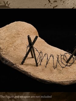 [สั่งจอง]TWTOYS TW2037 1/12 : Normandy Landings Diorama Base